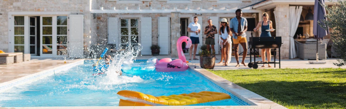 beach houses along the coast